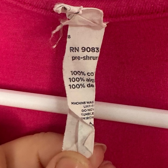 Dutch Bros Women’s Dutch Mafia Pink Gray SMALL+MEDIUM+LARGE VINTAGE RARE V-NecK - Picture 5 of 7